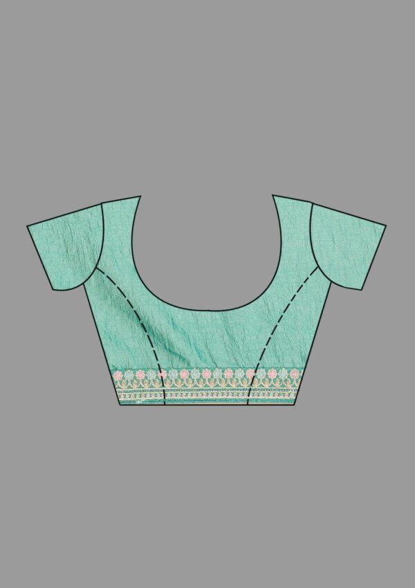 Kiran-turquoiseblue-zariwork-softsilk-designer-blouse